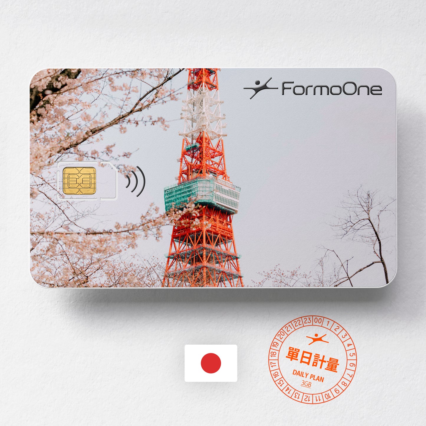 日本 SIM 卡 單日 3GB |FormoOne