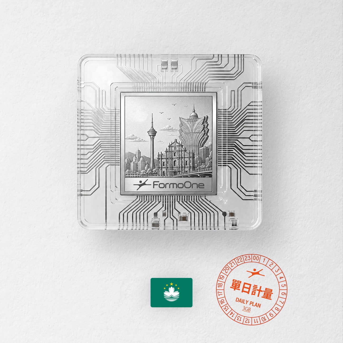 澳門 eSIM 單日 3GB ｜FormoOne